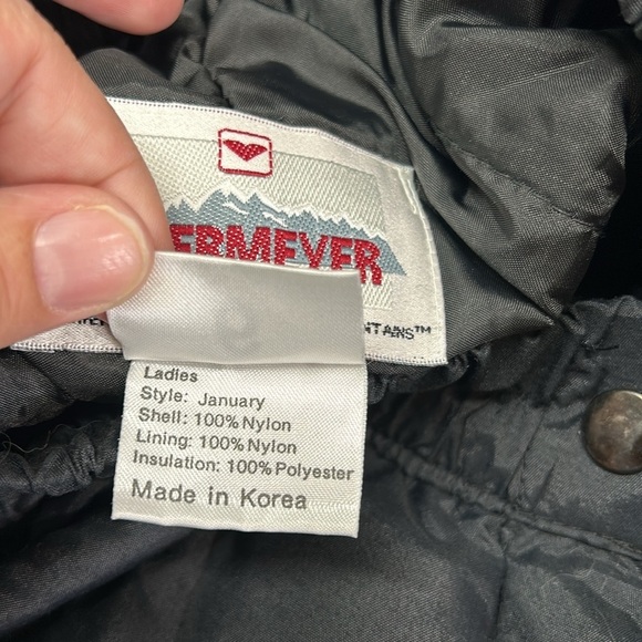 Obermeyer January Insulated Black Nylon Snow Ski Winter Pants Women's Size 6 - Picture 8 of 8